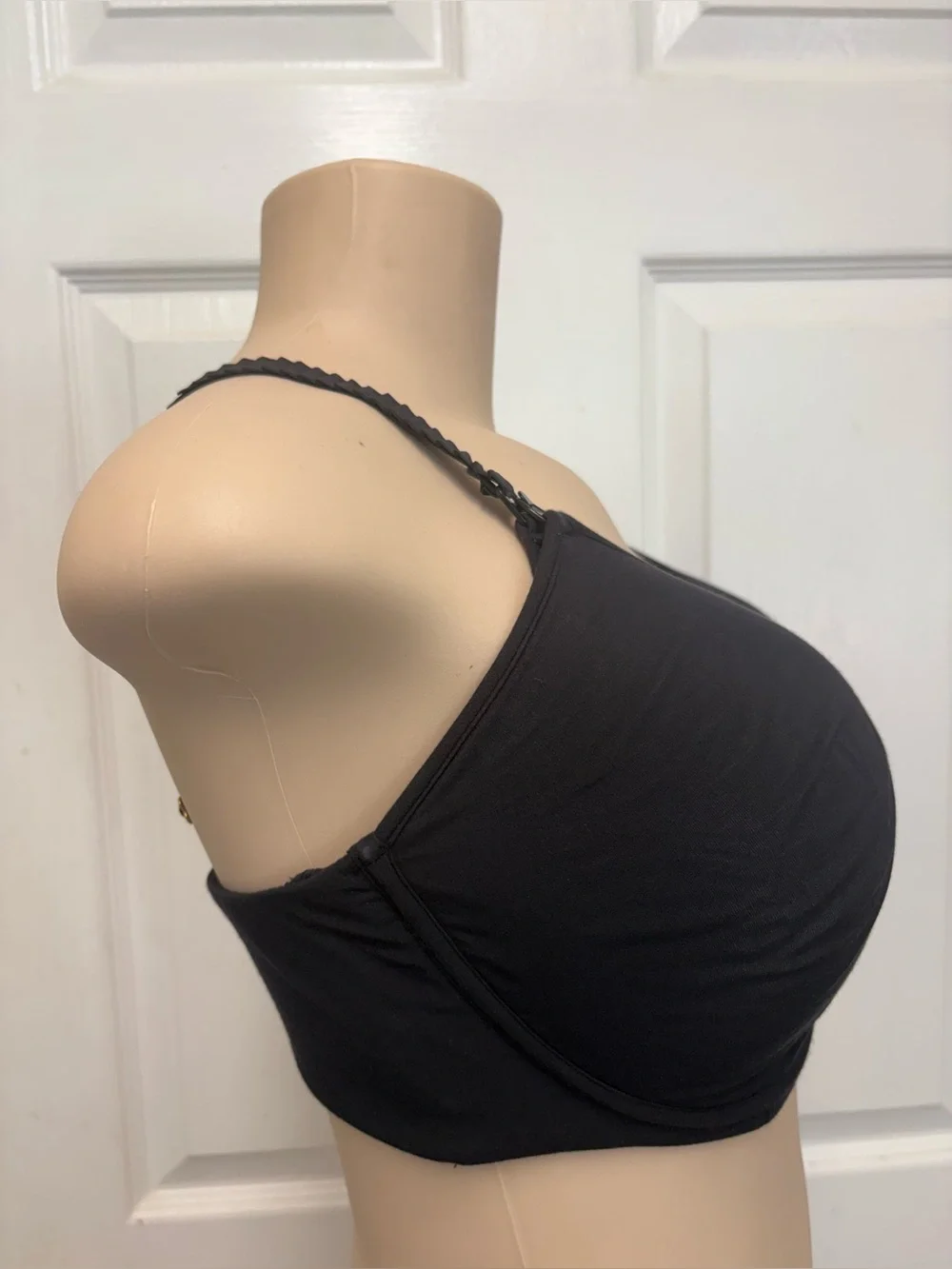 ThirdLove 24/7 Classic Nursing Bra Black 36E Front Closure Underwire Maternity